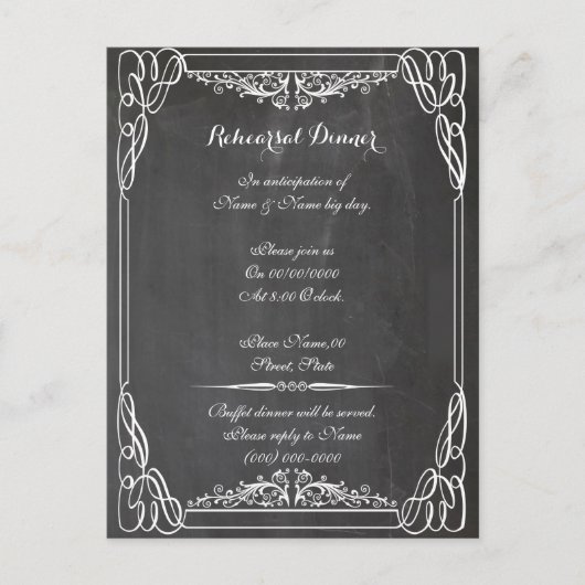 Probe, Empfang und Fahrtrichtung Postkarte (Vorderseite)