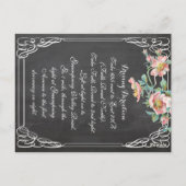 Probe, Empfang und Fahrtrichtung Postkarte (Rückseite)