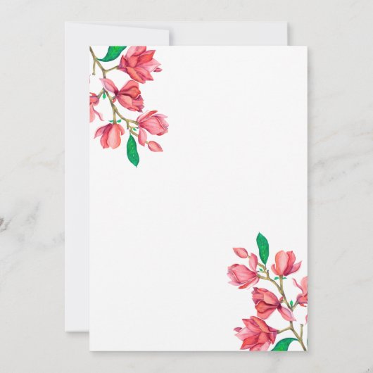 Probe Florenz Einladung (Rückseite)