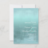 Probe für Aquarellbilder Aquamarin ID774 Einladung (Vorderseite)
