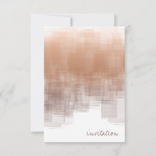 Probe für Aquarellfarben Clay ID774 Einladung (Rückseite)