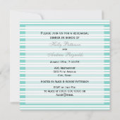 Probe für das Schiff blauer Fleck mit dem Fleck SQ Einladung (Rückseite)