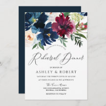 Probe für die Marine, Burgund und Blush