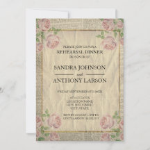 Probe für elegante Wörterbücher und Rose