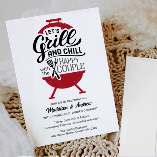 Probe Grill und Kill Einladung
