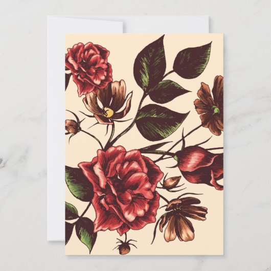 Probe Herbst/Herbst Einladung (Rückseite)