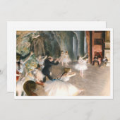 Probe herunterladen (1874) Edgar degas Einladung (Vorne/Hinten)
