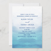 Probe Hochzeit am Meer Einladung (Vorderseite)