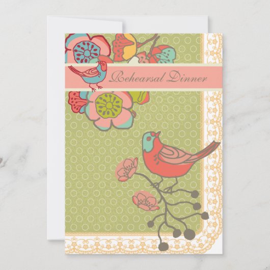 Probe Hochzeitspaziergänger Einladung (Vorderseite)