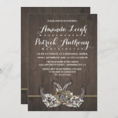 Probe Horseshoe Einladung (Vorne/Hinten)