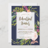 Probe im Grünen der Marine Einladung (Vorderseite)