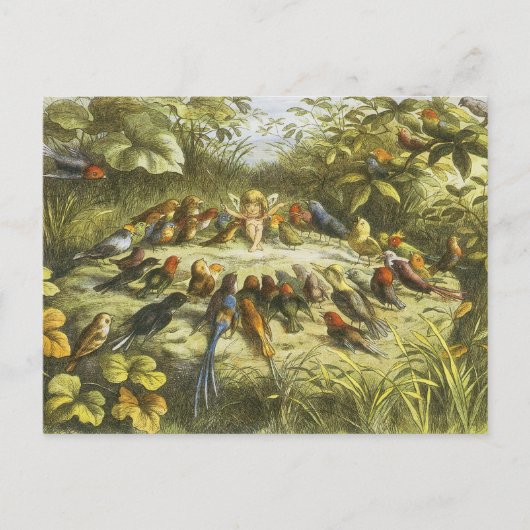 Probe in Fairyland PostCard von Richard Doyle Postkarte (Vorderseite)