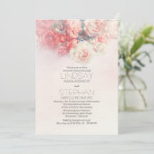 Probe mit Blumen Einladung (Stehend Vorderseite)