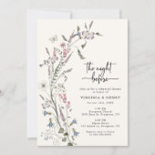 Probe mit Flora Einladung (Vorderseite)