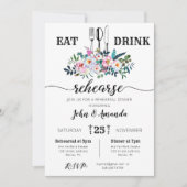 Probe mit Flora und Fauna Einladung (Vorderseite)