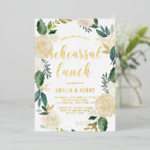 Probe Mittagessen Folieneinladung (Stehend vorne)