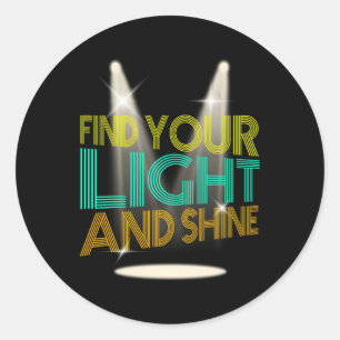 Probe Musical Theater Theater Theater Runder Aufkleber