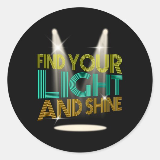 Probe Musical Theater Theater Theater Runder Aufkleber (Vorderseite)