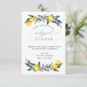 Probe Olive  Abendessen Einladung (Stehend Vorderseite)