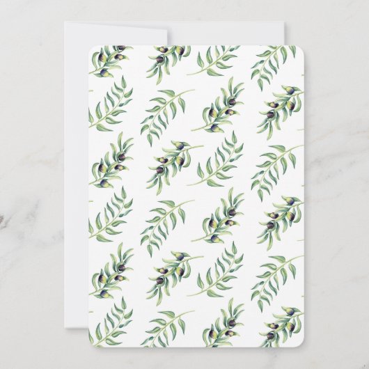 Probe Olivenhaine Einladung (Rückseite)