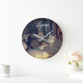 Probe Onstage von Degas: Große Wanduhr (Zuhause)