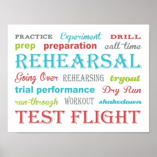 Probe Poster (Vorne)