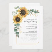 Probe Sonnenblumen Einladung (Vorne/Hinten)