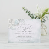 Probe Vintag Ice Einladung (Stehend Vorderseite)