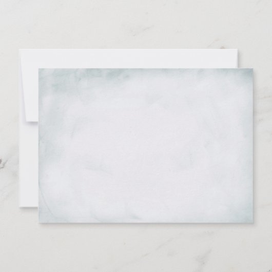 Probe Vintag Ice Einladung (Rückseite)