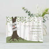 Probe Wald/Waldland Einladung (Stehend Vorderseite)