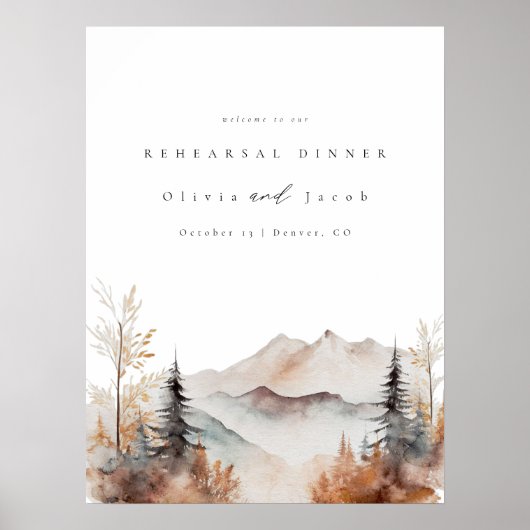 Probe Watercolor Poster (Vorne)