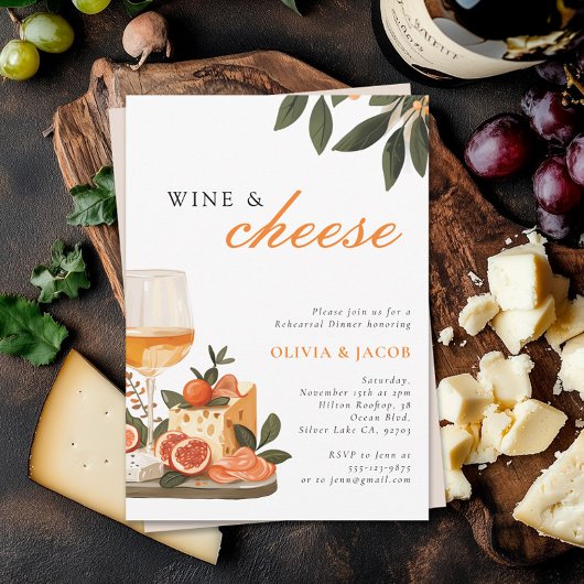 Probe Wein & Käse Einladung