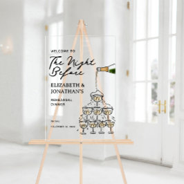 Probe Whimsicco Acrylschild