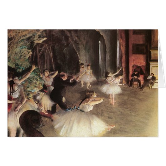 Probe zur Bühne von Edgar Degas (Vorderseite (Horizontal))