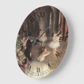 Probe zur Bühne von Edgar Degas Große Wanduhr (Winkel)