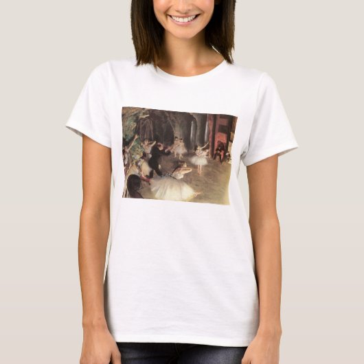Probe zur Bühne von Edgar Degas T-Shirt (Vorderseite)
