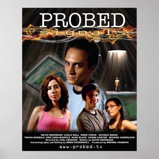 PROBED:Signal-Poster Poster (Vorne)