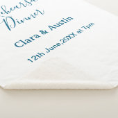 Probedinner am Abend zuvor einfach minimal m Sherpadecke (3/4)