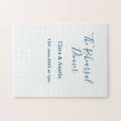 Probedinner am Vorabend einfach minimal m Puzzle (Horizontal)