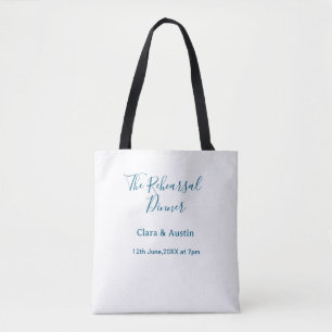 Probedinner am Vorabend einfach minimal m Tasche