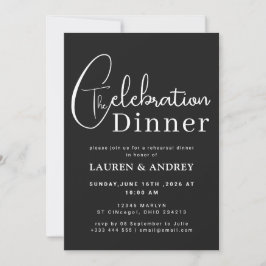 Probedinner Einladung
