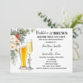Probedinner Winterblasen & -biere Einladung (Stehend Vorderseite)