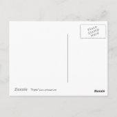 Probekarte für Triplet-Hummer Postkarte (Rückseite)