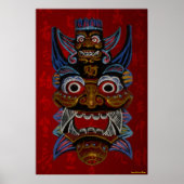 Probemaske Poster (Vorne)