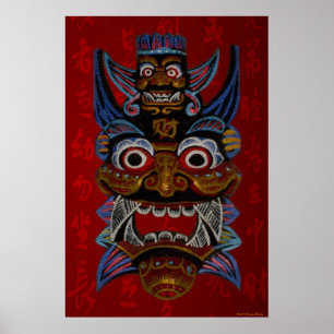 Probemaske Poster