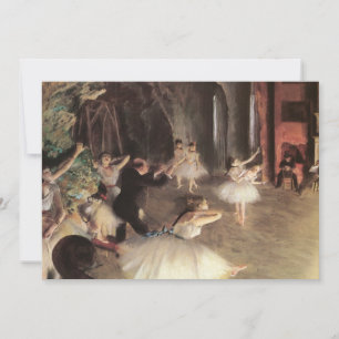 Proben auf der Bühne von Edgar Degas