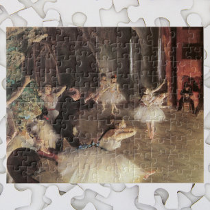 Proben auf der Bühne von Edgar Degas Puzzle