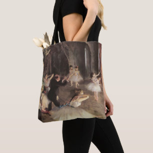 Proben auf der Bühne von Edgar Degas Tasche