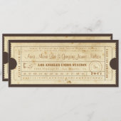 Proben-oder Willkommens-Abendessen - Einladung (Vorne/Hinten)