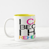 Proben-Tasse Zweifarbige Tasse (Links)